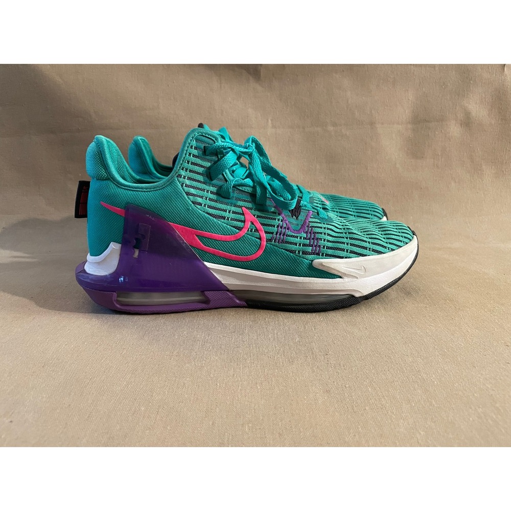 Nike LeBron Witness 6 'Emerald Berry' Mens Basketball Shoes Size 9 Pink Swoosh